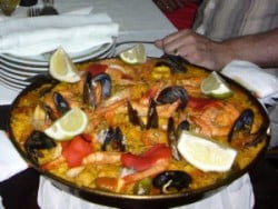 Paella bij Raymond in Los Cristianos