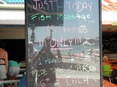 Prijslijst "Vis massage" Prijslijst "Vis massage"