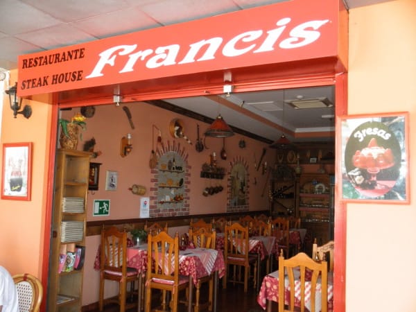 Restaurant Francis Playa de las Americas te Tenerife