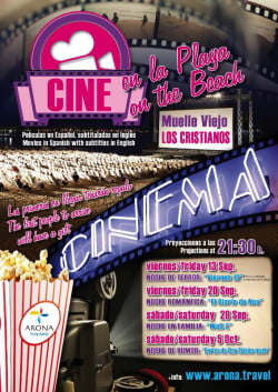 Films aan de haven van Los Cristianos