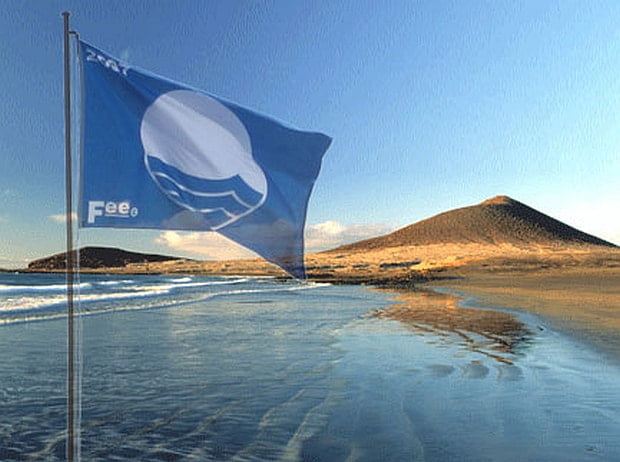 Blauwe vlag 2014 Tenerife