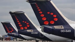 BRUSSELS AIRLINES VLIEGT OP TENERIFE