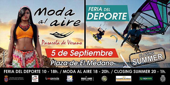 Sport, mode en Closing Summer in El Médano