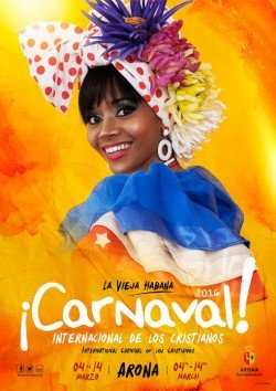 Carnaval Los Cristianos 2016 affiche
