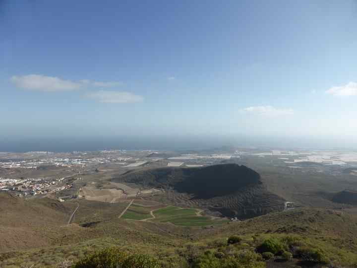 uitzicht Mirador de la Centinala