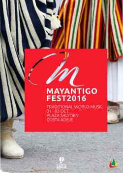 Mayantigo Fest Adeje 2016