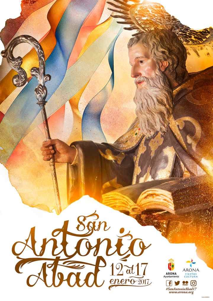 Affiche Romeria San Antonio de Abad te Arona