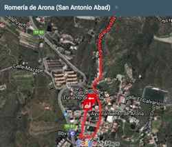 Route Romería Arona 