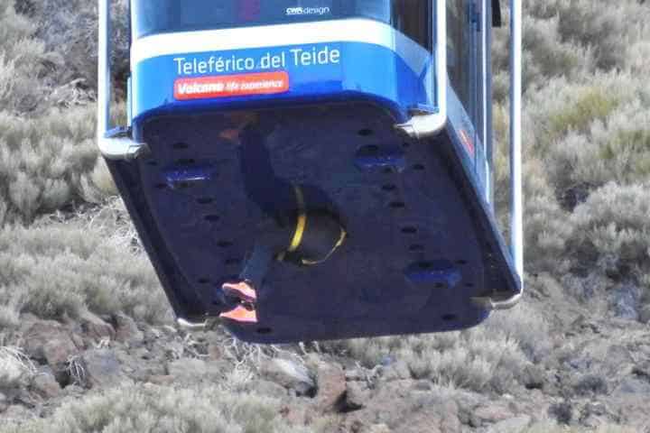 Teleferico del Teide evacuatie 4