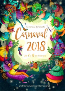 Affiche Carnaval Santa Cruz 2018