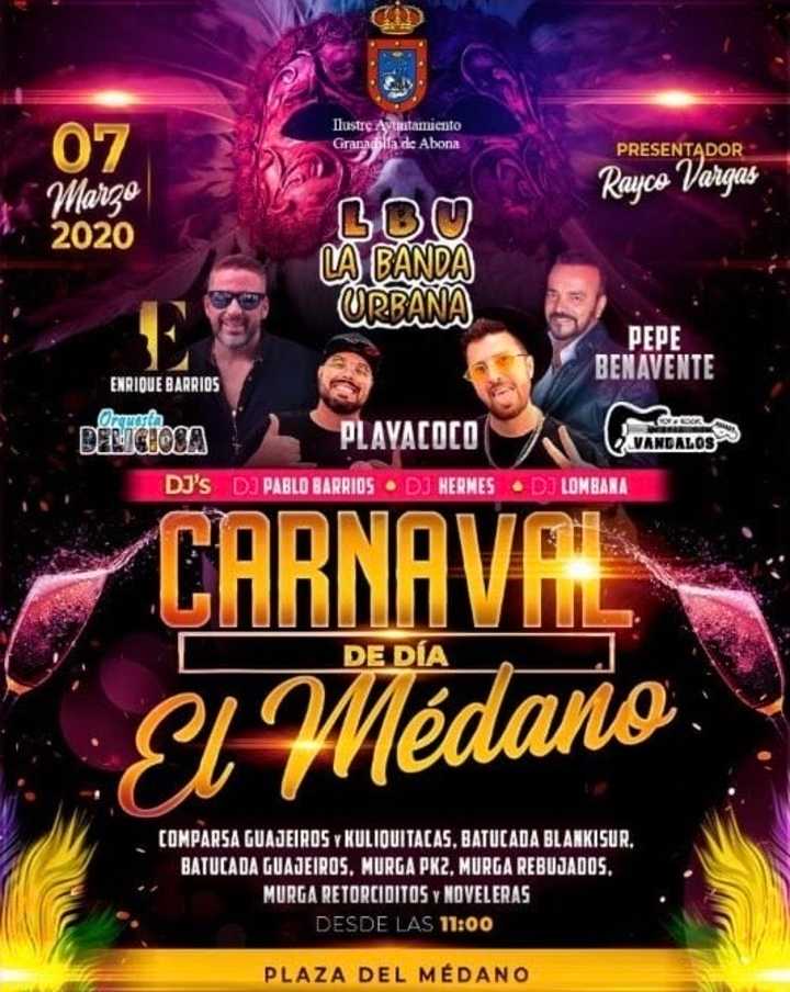 Carnaval El Médano affiche