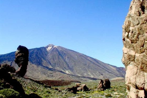 Pico del Teide een werkende vulkaan
