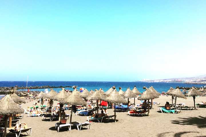 Tenerife klimaat - strand Playa de las Américas