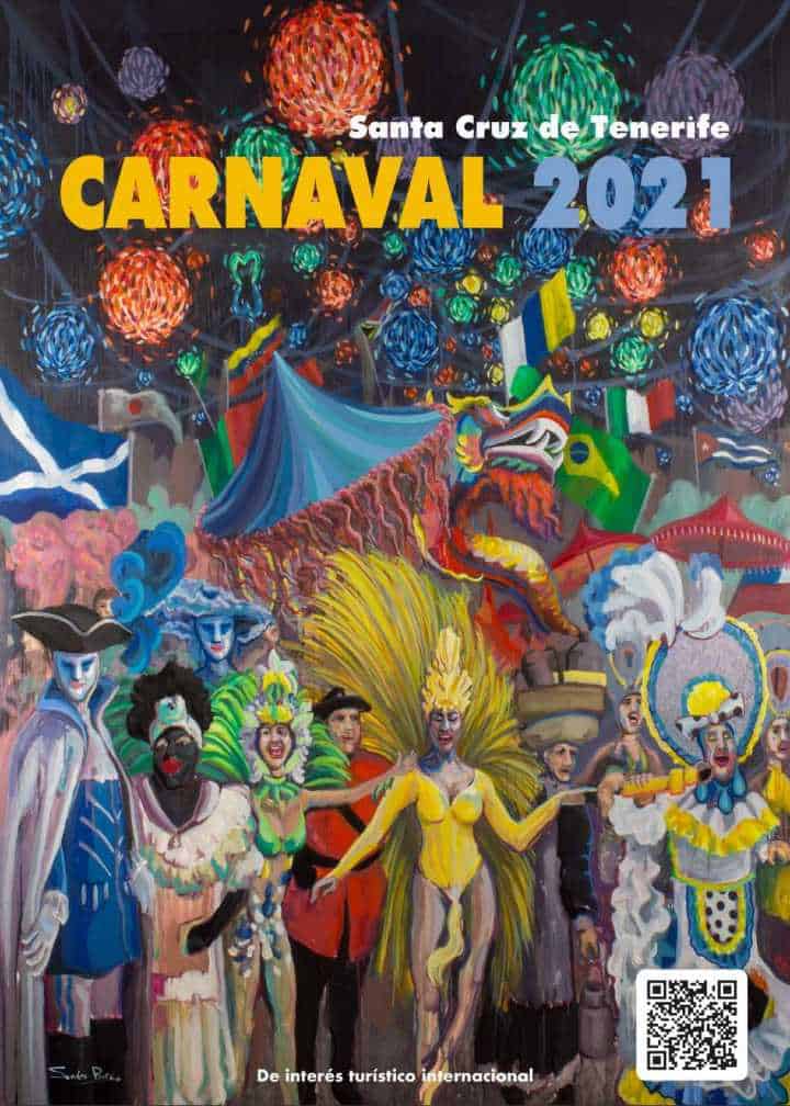 Carnaval Santa Cruz 2021 - affiche