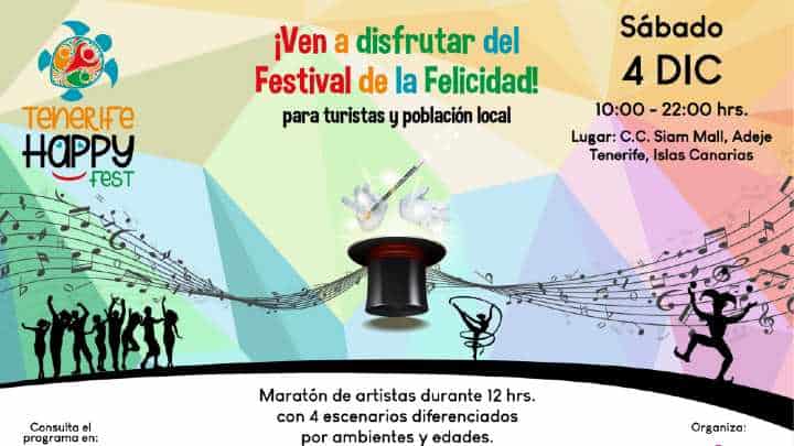 affiche Tenerife Happy Festival