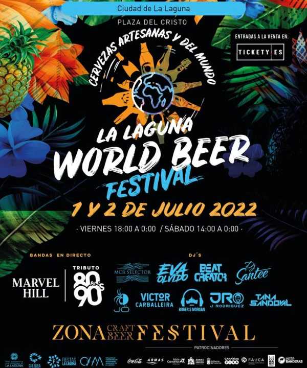 Affiche La Laguna World Beer Festival
