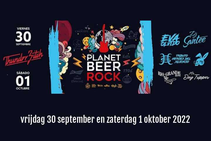Planet Beer Rock 2022 affiche