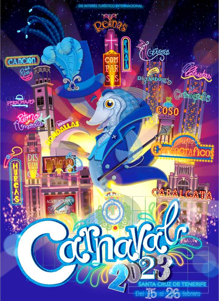 Carnavalposter 2023 - Santa Cruz