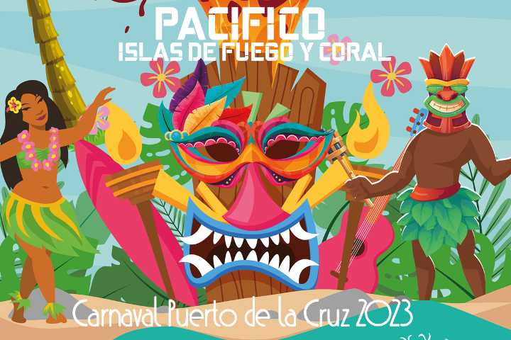 Carnaval Puerto de la Cruz 2023 affiche