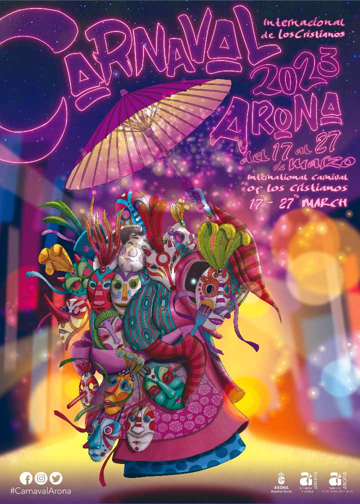 Carnaval Los Cristianos 2023 affiche