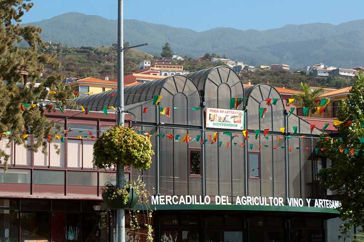 Boerenmarkt La Matanze de Acentejo voorgevel gebouw
