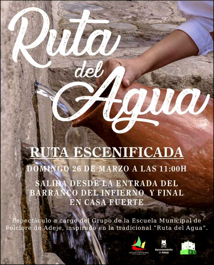 Ruta del Agua 2023 in Adeje - affiche
