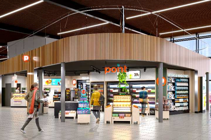 15 nieuwe winkels luchthaven TFS (Tenerife Zuid) - beeld van Point winkel