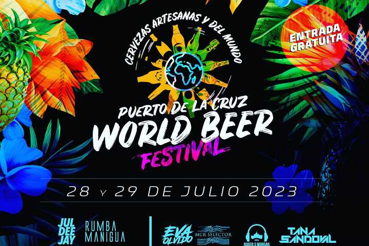 World Beer Festival 2023 Puerto de la Cruz affiche