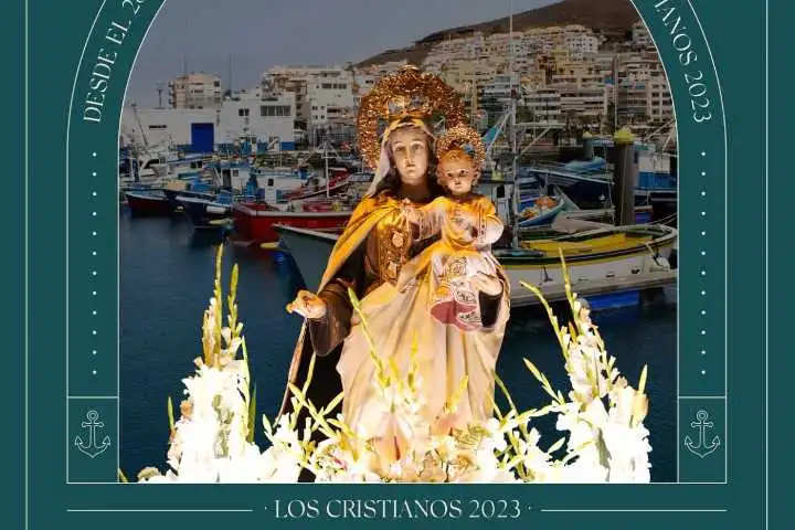 Fiestas Los Cristianos 2023 ter ere van Nuestra Señora del Carmen
