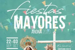 Fiestas Mayores Arona 2023 affiche