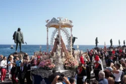 Zonovergoten feest van de Virgen de Candelaria