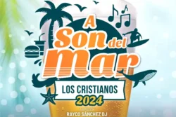 A Son del Mar Los Cristianos 2024 -Strandfeestposter